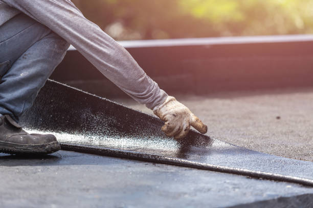 Professional Wet Basement Repair technician working in New Bloomington, OH